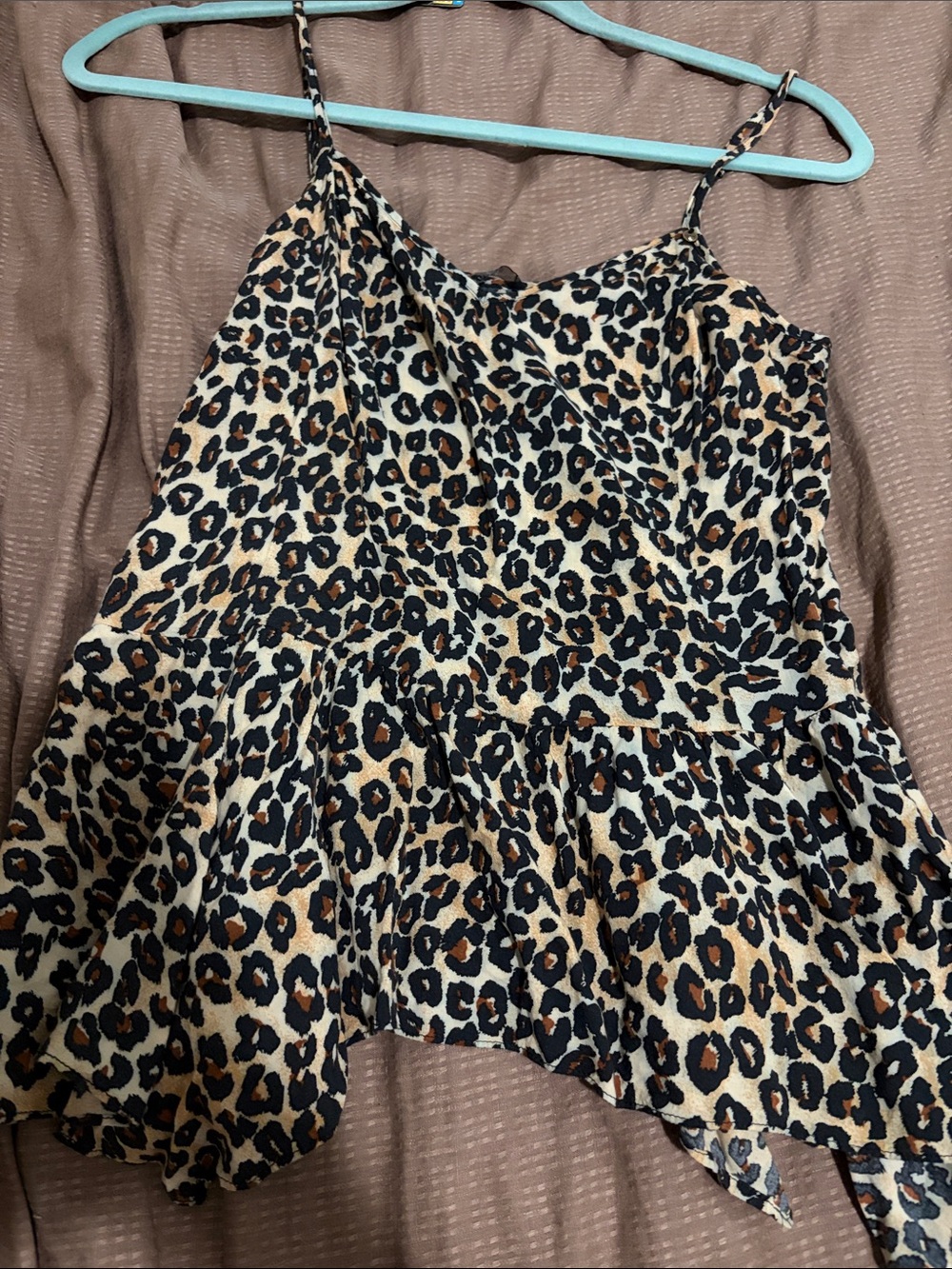 Guess cheetah tank